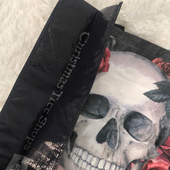 The Christmas Tree Shop Scull Reusable Shopping Bag NWT - Picture 4 of 7